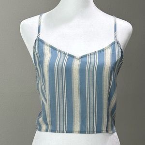 Paper crane cami crop top size medium